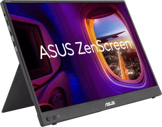 ASUS ZenScreen MB16FC Portable Monitor, 16" IPS Display, WUXGA Resolution, 75Hz Refresh Rate, 5ms (GtG) Response Time, 16.7M Color Display, Trace Free Technology | 90LM0CB1-B01N71 price comparison Qatar – cheapest at Microless