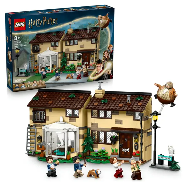 Lego Harry Potter Privet Drive Aunt Marge's Visit 639Pcs price comparison Qatar – cheapest at Hala Mama