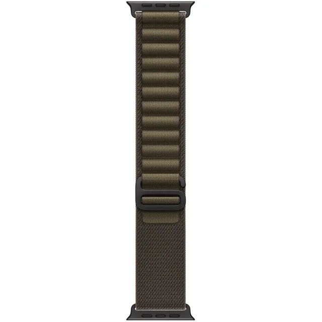 Apple 49mm Dark Olive Alpine Loop - M- Black Titanium Finish product image