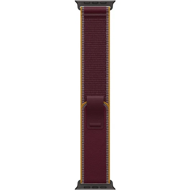 Apple 49mm Burgundy Trail Loop - M/L - Black Titanium Finish product image