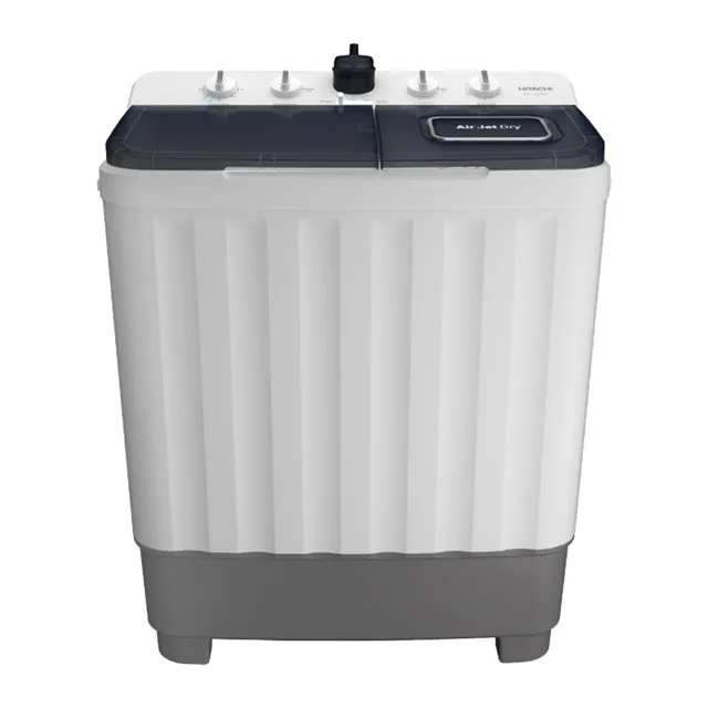 Hitachi Top Load Twin Tub Washing Machine, 8 kg, 1350 RPM, Grey, Mercury Grey price comparison Qatar – cheapest at Carrefour Qatar
