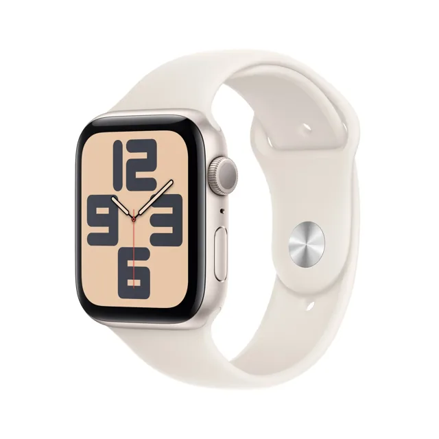 Apple Watch SE 2 - Starlight, 44mm, Sport Band, Starlight product image