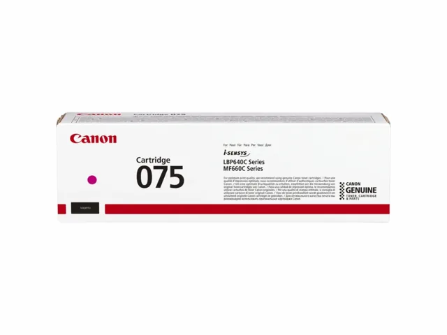 Canon 075 Toner Cartridge Magenta, Magenta product image