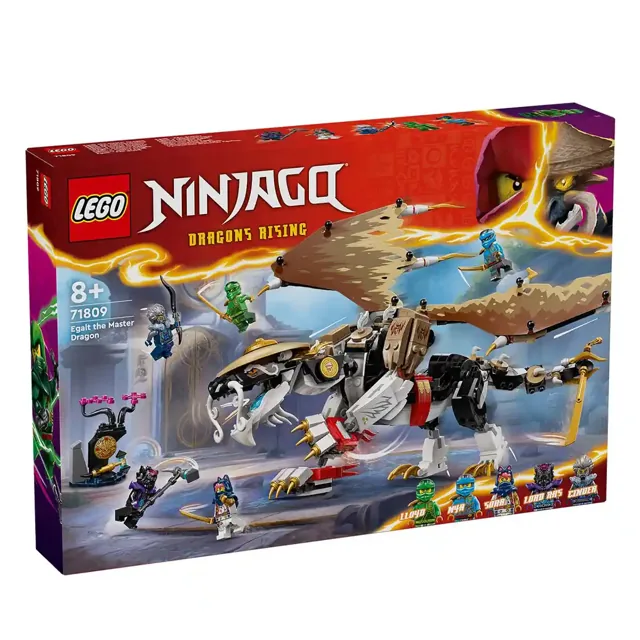 LEGO NINJAGO Egalt the Master Dragon Hero Toy 71809 price comparison Qatar – cheapest at Kiddy Zone