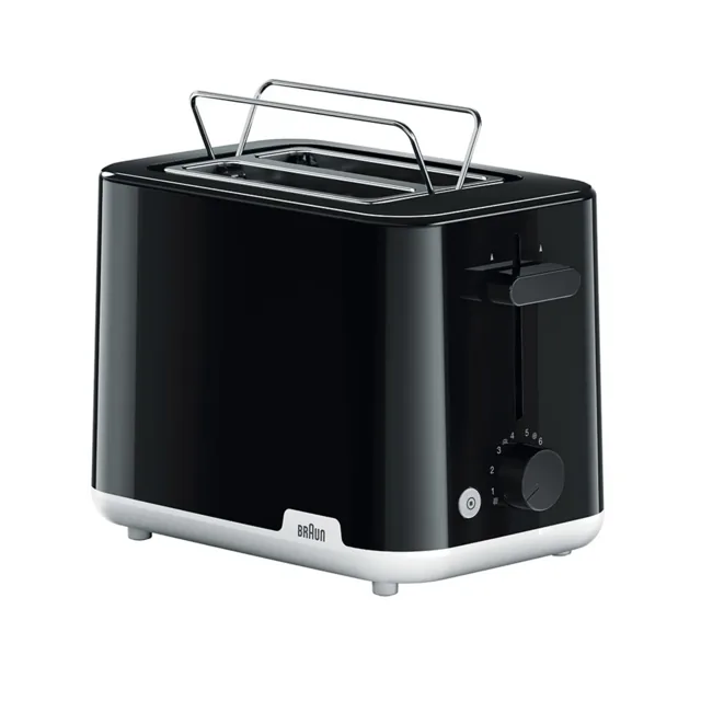 Braun 2 Slice Toaster, 900W, Black, HT1010BK price comparison Qatar – cheapest at Al Meera