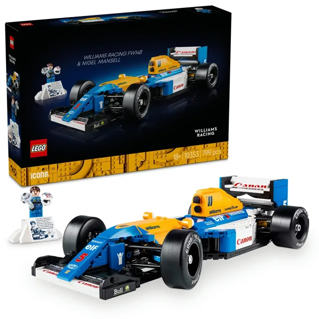 LEGO® Williams Racing FW14B & Nigel Mansell price comparison Qatar – cheapest at Brickmak via Microless