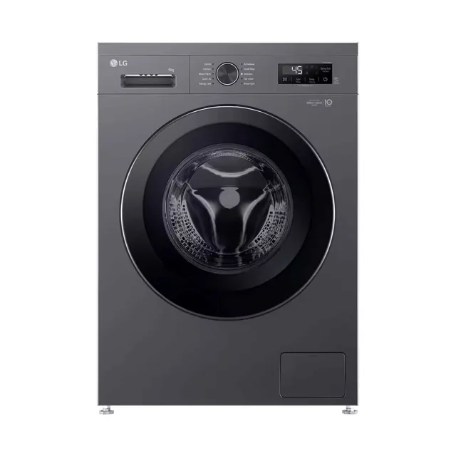 LG F4Y2VYPYJ Front Loader Washing Machine in Middle 9kg Black - GTIN 8806096575949 product image