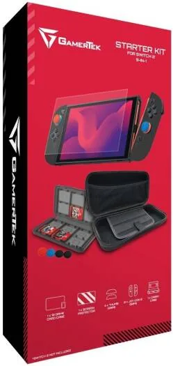 Gamertek Starter Kit For Nintendo Switch 2 Kit, 9 in 1 | 684514347792 price comparison Qatar – cheapest at Microless