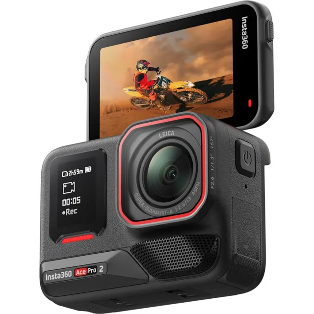 Insta360 Ace Pro 2 Action Cam, 8K@30fps - 4K@60fps, Black price comparison Qatar – cheapest at Nology Store