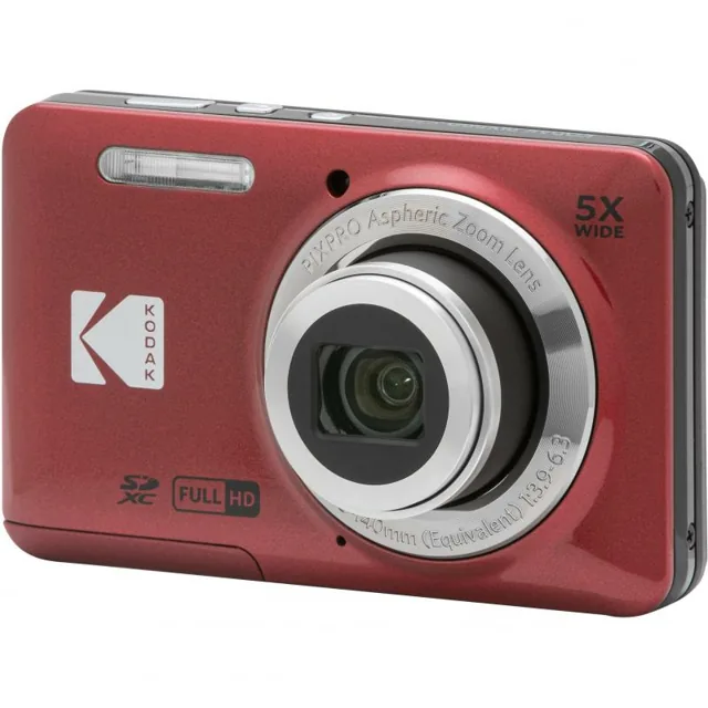 Kodak FZ55 Point and Shoot Camera, 3X Optical Zoom, Red price comparison Qatar – cheapest at SmartEdge via Microless