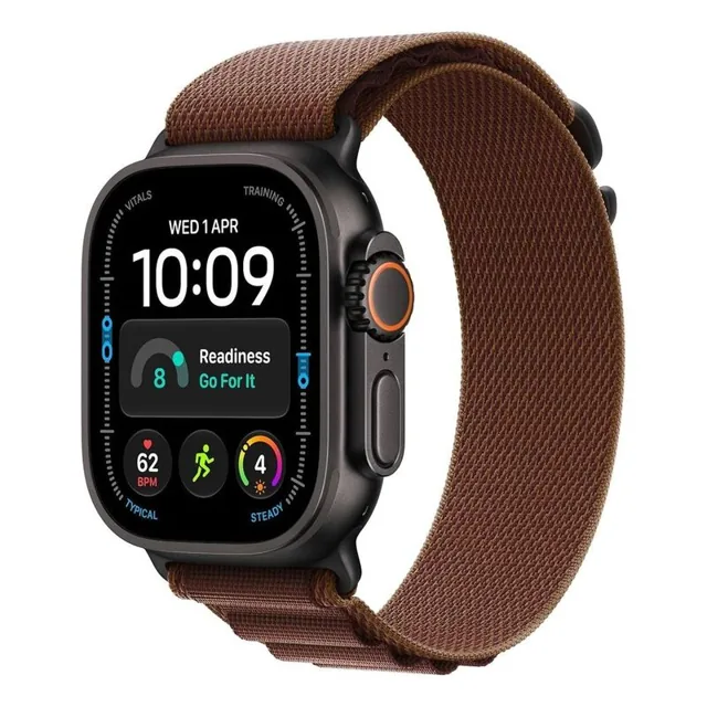 Apple Watch Ultra 4 GPS + Cellular (LTE) 49mm Titanium Black – Alpine Loop, Titanium Black product image