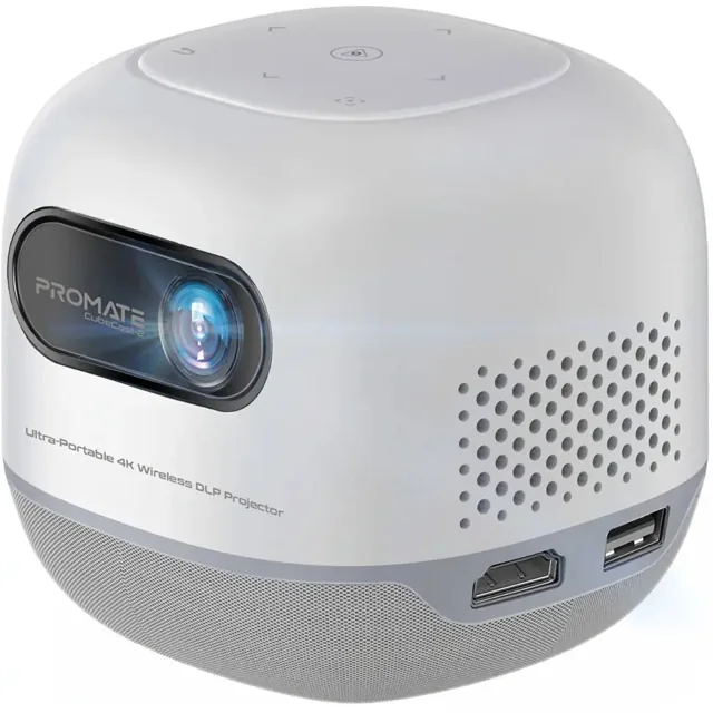 Promate Ultra Portable 4K Wireless DLP Projector With Touch Controls CubeCast-2 price comparison Qatar – cheapest at Al Meera