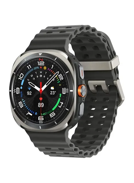 Galaxy Watch Ultra 2025 47mm (UAE Version) LTE Smartwatch, 64GB Storage, Durable Titanium Casing, Cushion Design, Quick Button, Al-Powered Health Monitoring - Titanium Silver Titanium Silver price comparison Qatar – cheapest at Noon