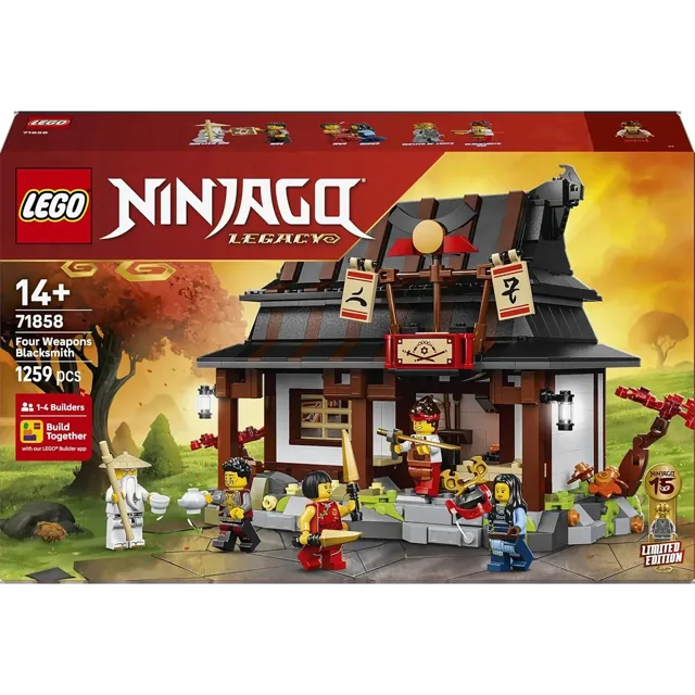 LEGO® Ninjago 71858 Four Weapons Blacksmith product image