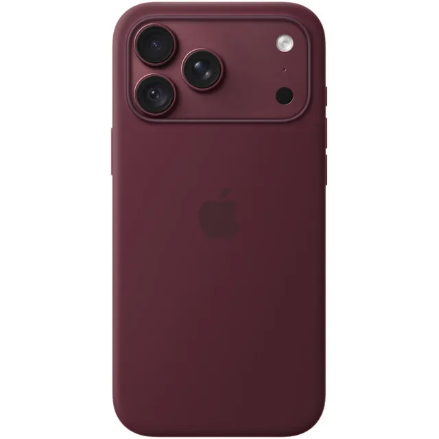 Apple Iphone 18 Pro Max Silicone Case With Magsafe, Burgundy product image