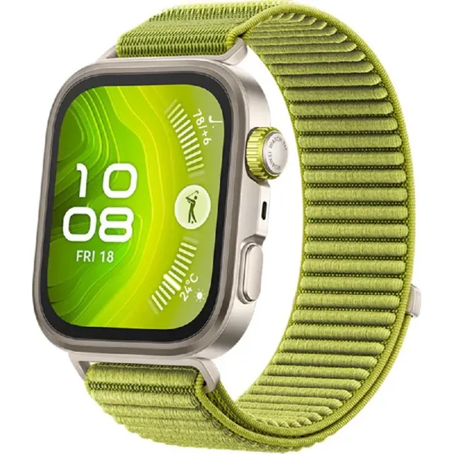 Huawei Watch Fit 4 Pro Green - Green Nylon Strap price comparison Qatar – cheapest at Al Anees