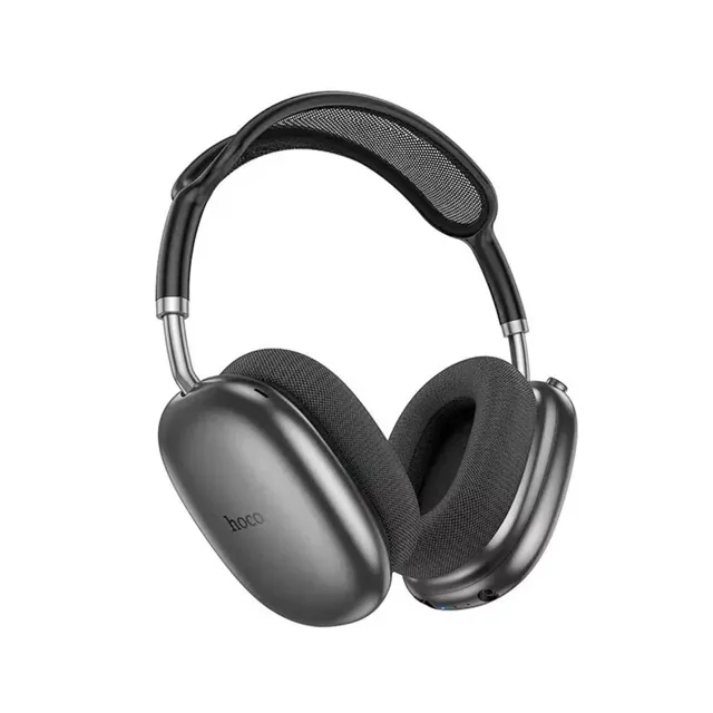 Hoco Comfortable Active Noise Cancelling Long Usage Time Wireless Headphones, W55Plus, Silver product image