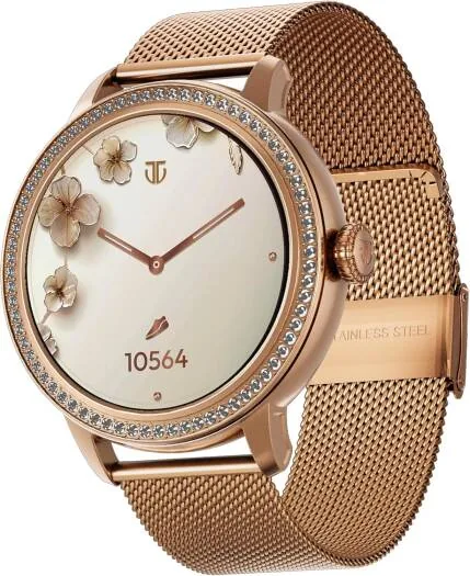 Titan VALERIE WOMEN'S SMART WATCH 1.2" AMOLED ROUND SS CASE MESH + SILICONE STRAP WOMEN'S HEALTH SUITE SKIN TEMP. SENSOR BT CALLING (Rose Gold) price comparison Qatar – cheapest at Starlink