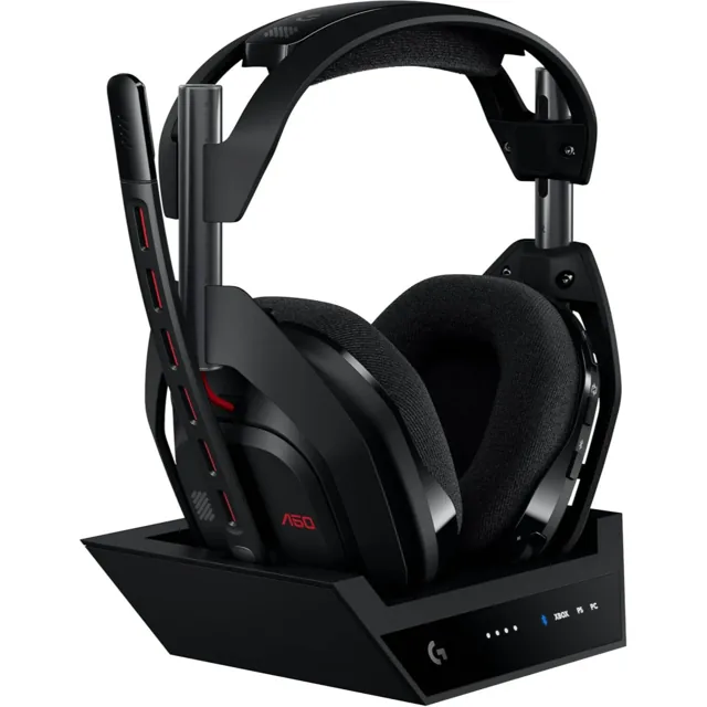 Logitech Astro A50 LIGHTSPEED Wireless Gaming Headset + Base Station (Gen 5), PRO-G GRAPHENE, Switch Between 3 Systems, USB-C to Xbox, PS5, PC/Mac or Nintendo Switch, Bluetooth, Black price comparison Qatar – cheapest at R K N COMPUTERS LLC via Microless