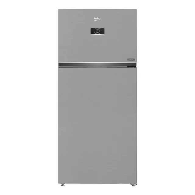 Beko Double Door Refrigerator, 650L, Brushed Silver, RDNE850L22X price comparison Qatar – cheapest at Carrefour Qatar