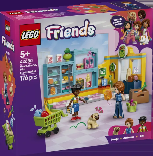LEGO Friends 42680 Heartlake City Convenience Store 5+ price comparison Qatar – cheapest at Virgin Megastore