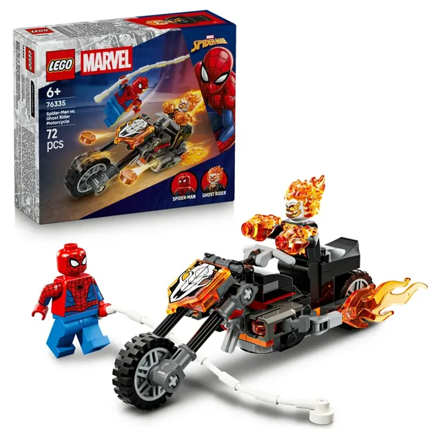 LEGO® Spider-Man vs. Ghost Rider Motorcycle price comparison Qatar – cheapest at Centrepoint