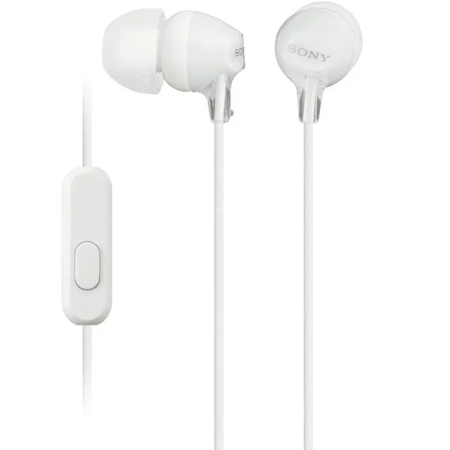 Sony MDR-EX15AP In-Ear Earphones, Wired, 3.5 mm Connector, In-line Microphone, White price comparison Qatar – cheapest at Carrefour Qatar