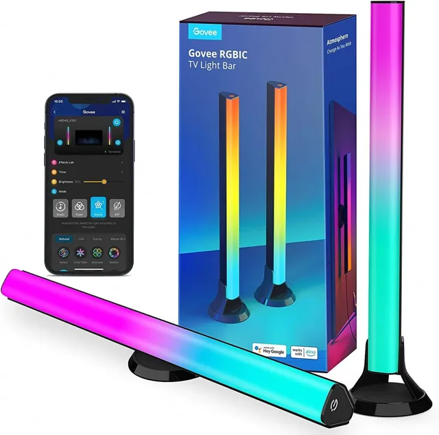 Govee Smart Light Bars Rgbic Tv For 45-70 inch Tvs With Voice Control product image