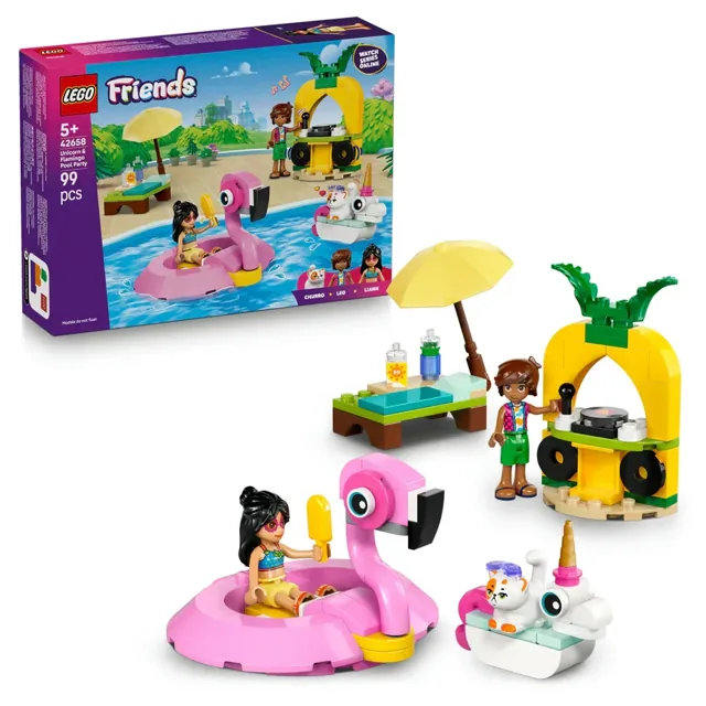 Lego Friends Unicorn And Flamingo Pool Party V29 price comparison Qatar – cheapest at Hala Mama