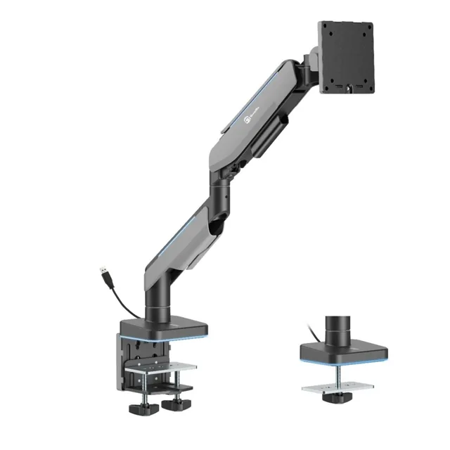 GamerTek Pivot Single RGB Monitor Arm - Black price comparison Qatar – cheapest at Alif Stores