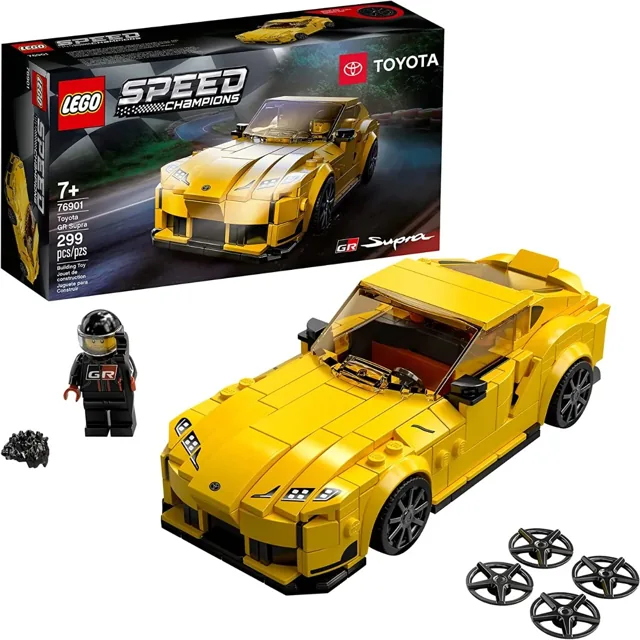 LEGO® Speed Champions Toyota GR Supra 76901 Building Toy Set 299pcs product image