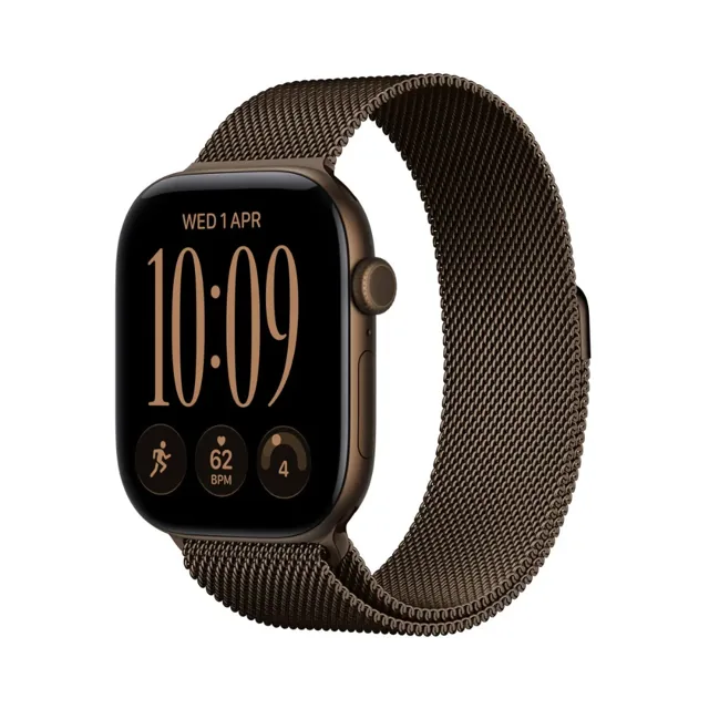 Apple Watch Series 12 GPS + Cellular (LTE) 42mm Bronze – Milanese Loop product image