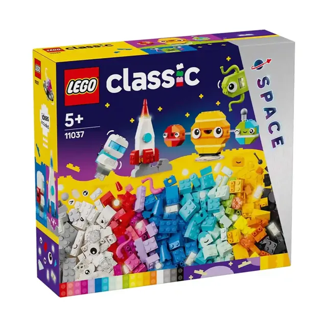 LEGO Classic Creative Space Planets Kit 11037 price comparison Qatar – cheapest at Yalla Toys