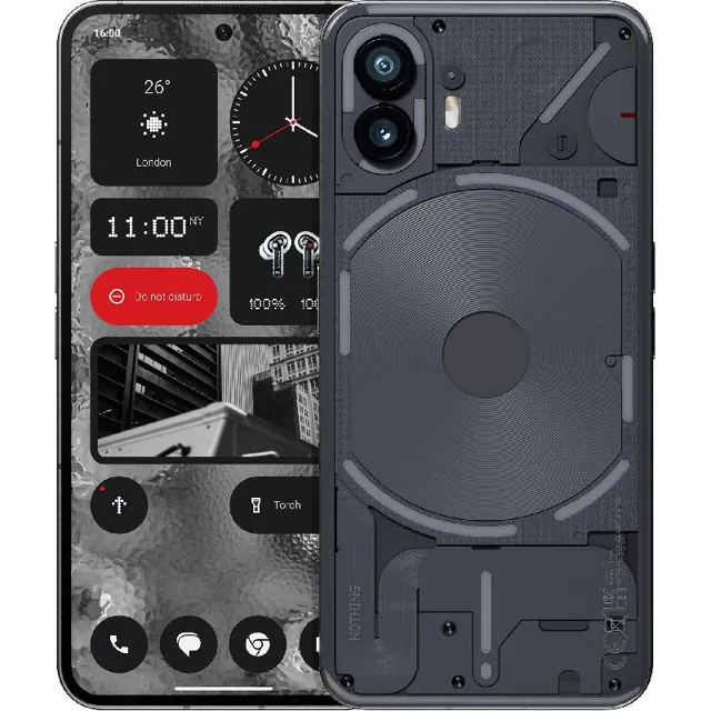 Nothing Phone (2) Dual SIM 5G Smartphone, 12 GB RAM, 512 GB storage, Dark Grey price comparison Qatar – cheapest at Lulu Hypermarket