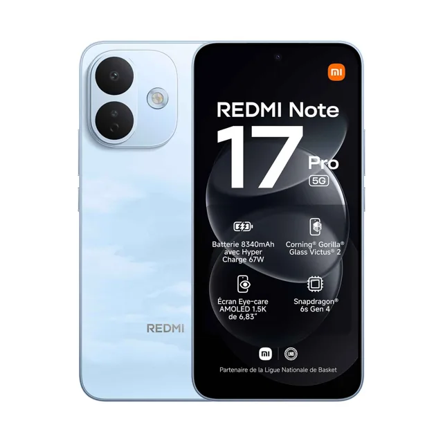 Xiaomi Redmi Note 17 Pro 256GB – Sky Blue product image