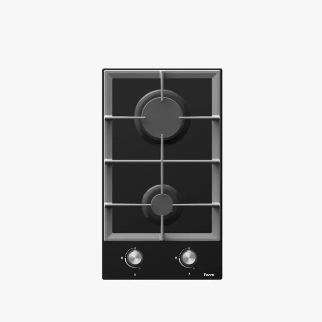 Ferre Built In Gas Hob BL155 30cm 2Burner product image