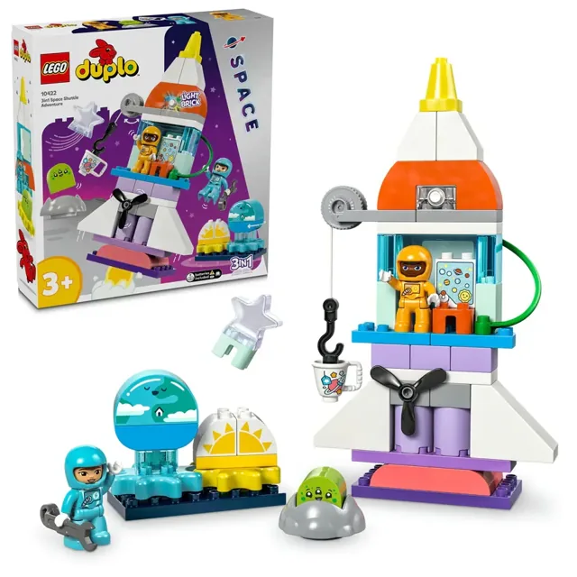 LEGO Duplo 3in1 Space Shuttle Adventure Toy price comparison Qatar – cheapest at Hala Mama