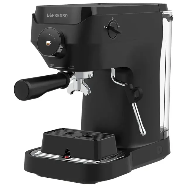 LePresso Lucenero Coffee Machine / 1800ml Capacity / With Steam Wand / LCD Screen product image