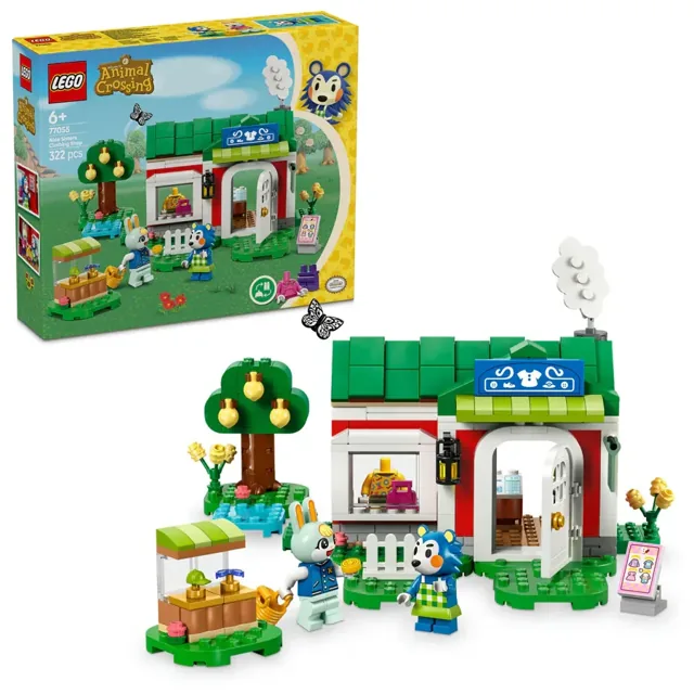 LEGO Animal Crossing Able Sisters Clothing Shop Role-Play Building Kit price comparison Qatar – cheapest at Yalla Toys