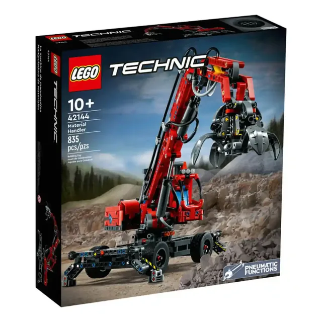 Lego Technic Material Handler Crane 42144 Building Set price comparison Qatar – cheapest at Yalla Toys