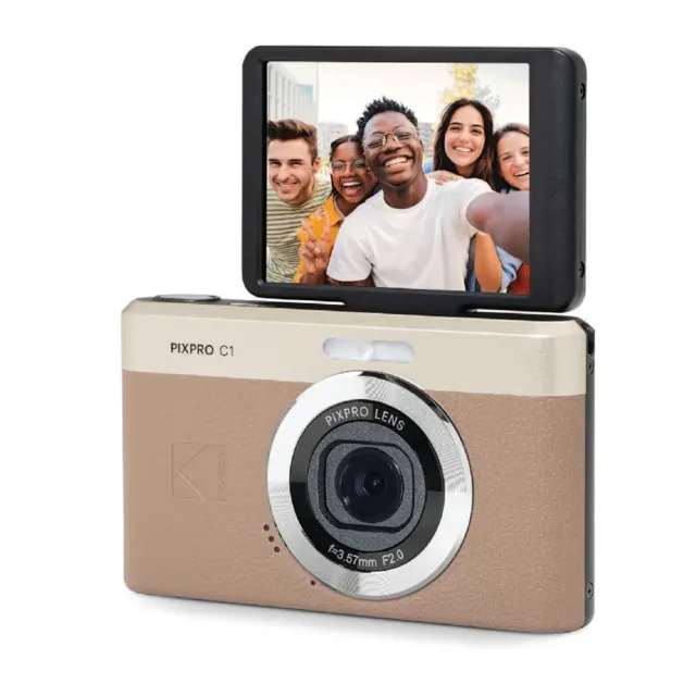 Kodak Pixpro C1 Digital Camera - Brown price comparison Qatar – cheapest at iSpot Qatar via Snoonu