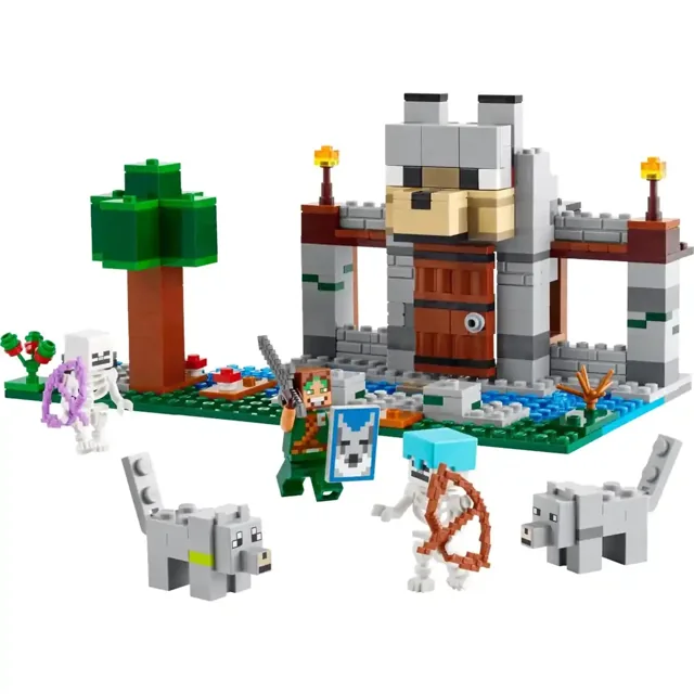 LEGO® Minecraft The Wolf Stronghold 21261 With 312pcs price comparison in Qatar