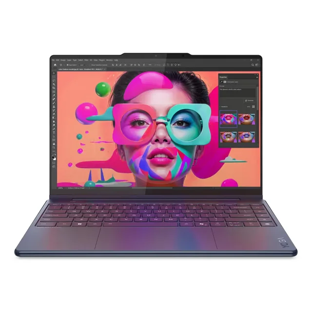 Lenovo Yoga 14" Core Ultra 7 258v 32GB RAM 1TB – Blue price comparison Qatar – cheapest at QUICK CART COMPUTER LLC via Microless