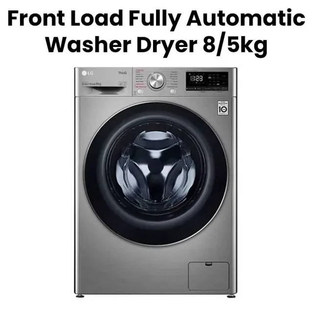 LG Washing Machine 8 Kg & Dryer 5Kg - F2V5PGP2T price comparison Qatar – cheapest at Ansar Gallery