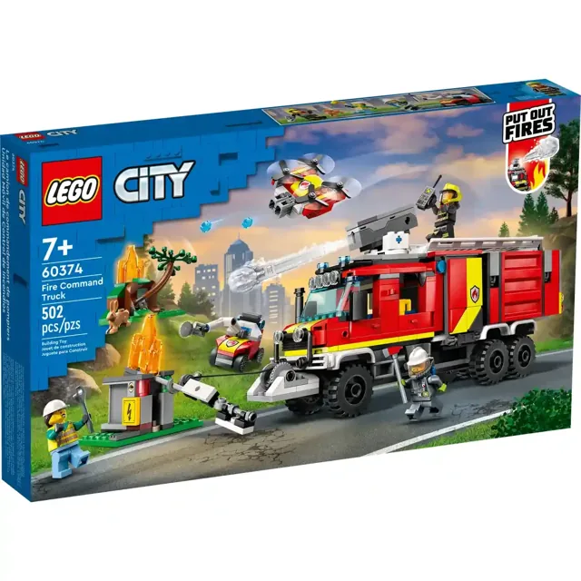 LEGO® Fire Command Truck price comparison Qatar – cheapest at Toys4me