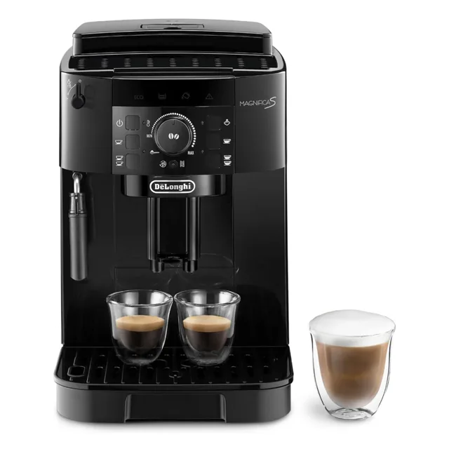 Delonghi Coffee Machine, 1.8L, 1450W, Black, ECAM12.121.BS11 price comparison Qatar – cheapest at Al Meera