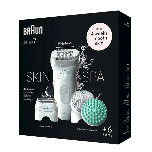 Braun Silk-Epil Epilator SE7-081 Silver - GTIN 8700216055284, Silver price comparison in Qatar