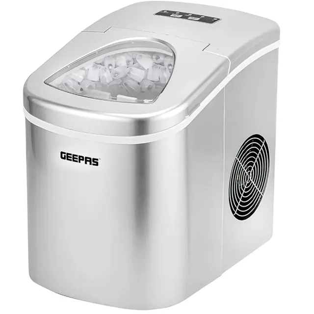 Geepas Ice Cube Maker Professional Electric 12kg/24h product image