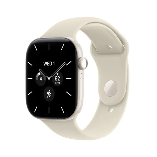 Apple Watch Series 12 GPS + Cellular (LTE) 46mm White – Sport Band product image
