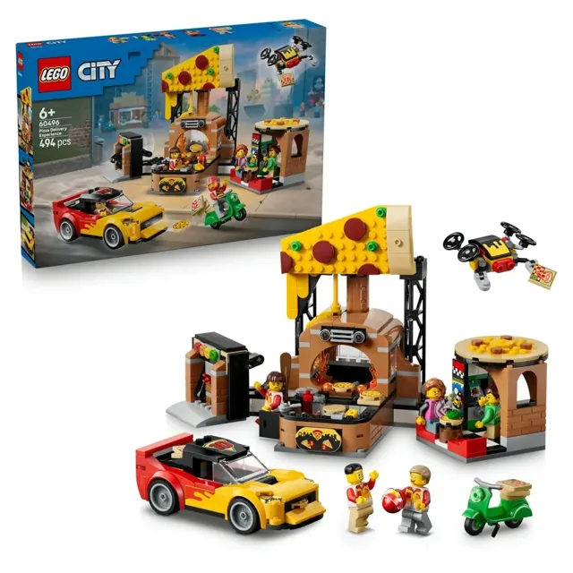 LEGO® Pizza Delivery Experience with Vehicles price comparison Qatar – cheapest at Hala Mama